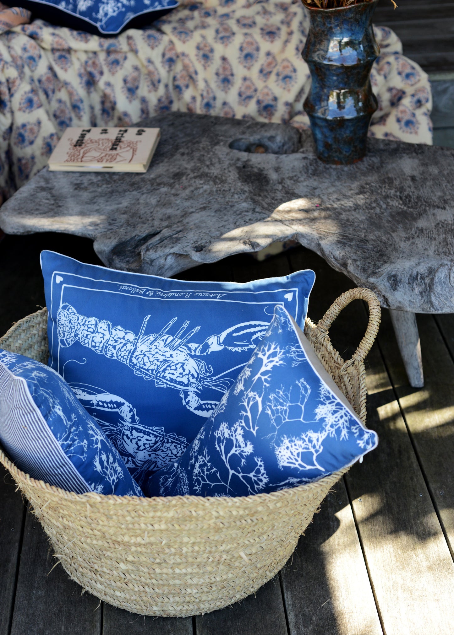 Cushion cover "ASTACUS RONDELETII & BELLONII"