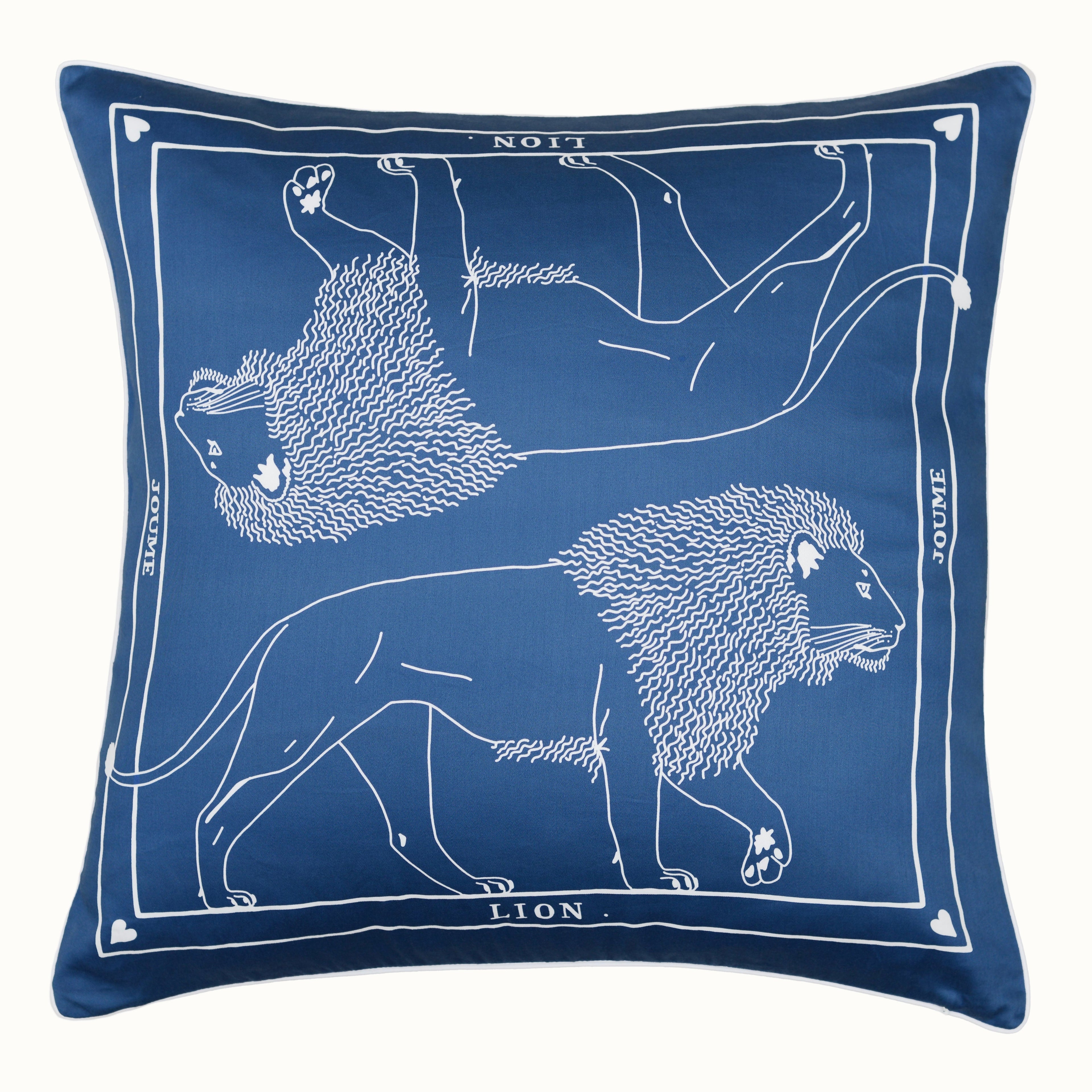 Housse de coussin "LION"