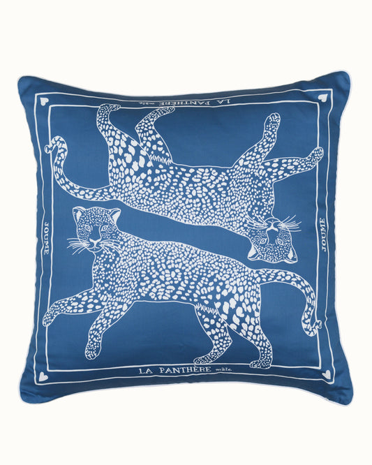 Cushion cover "LA PANTHÈRE mâle"