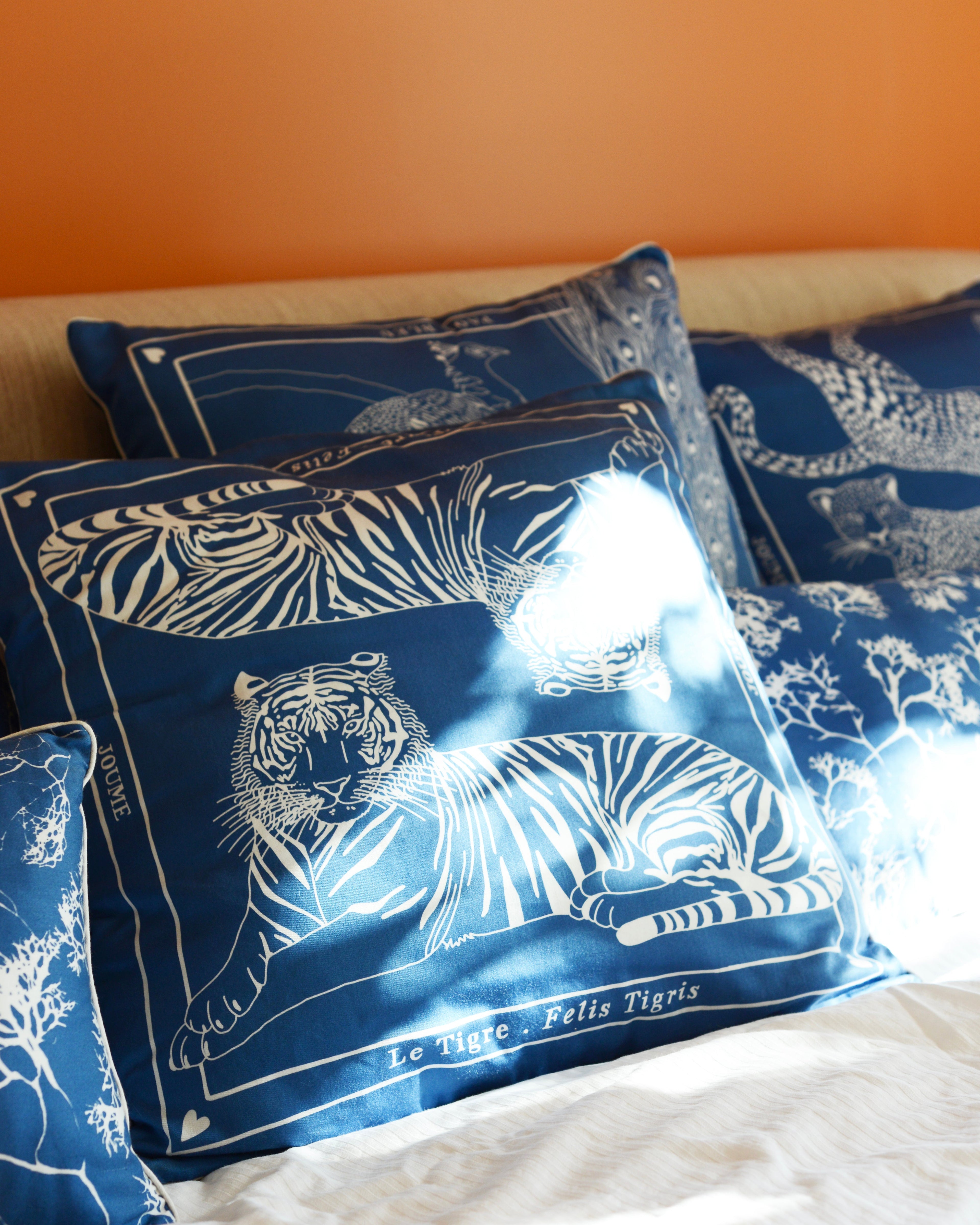 Housse de coussin "LE TIGRE"