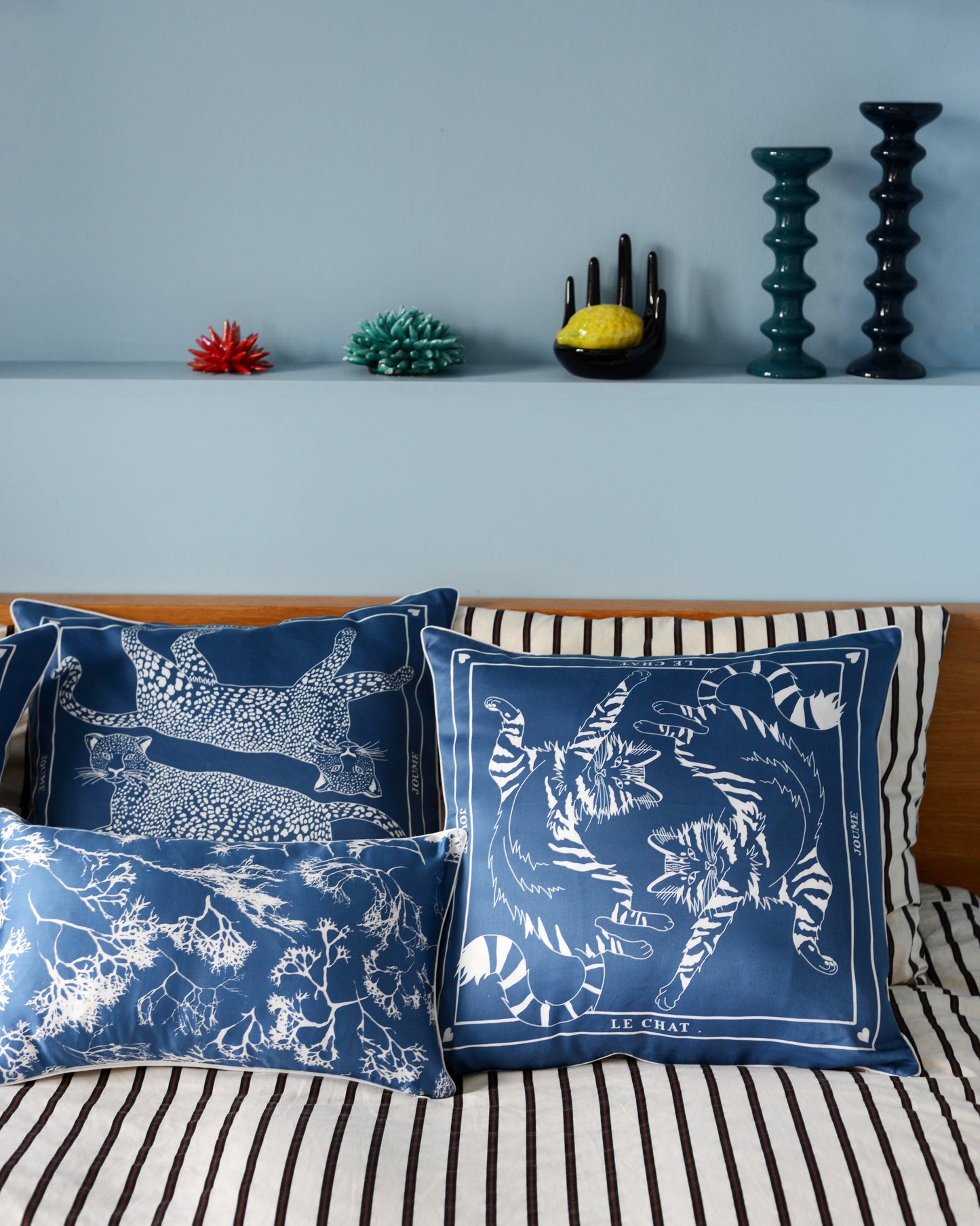 Housse de coussin "LE CHAT"