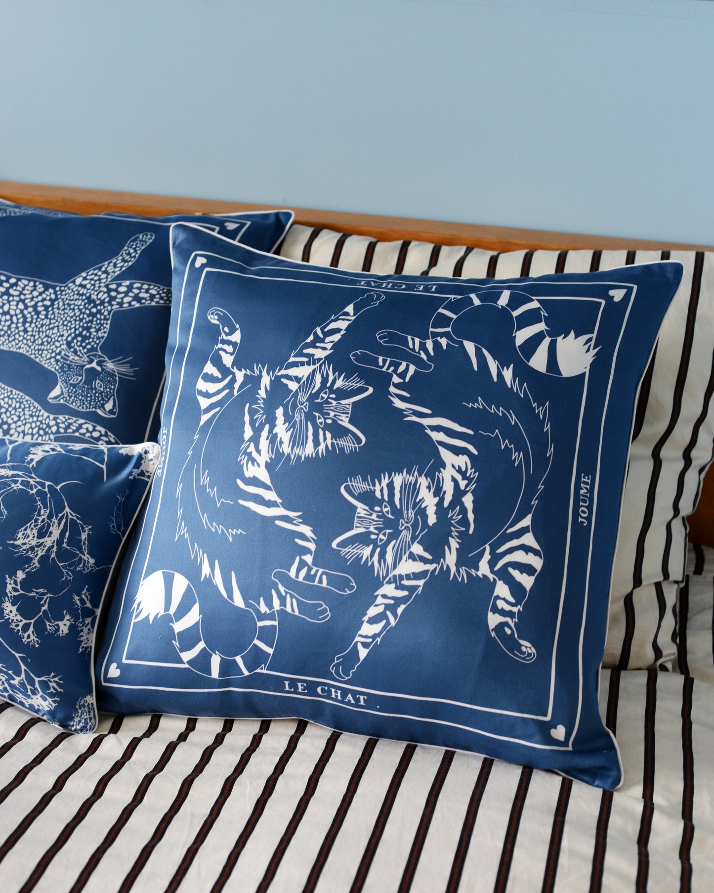 Housse de coussin "LE CHAT"