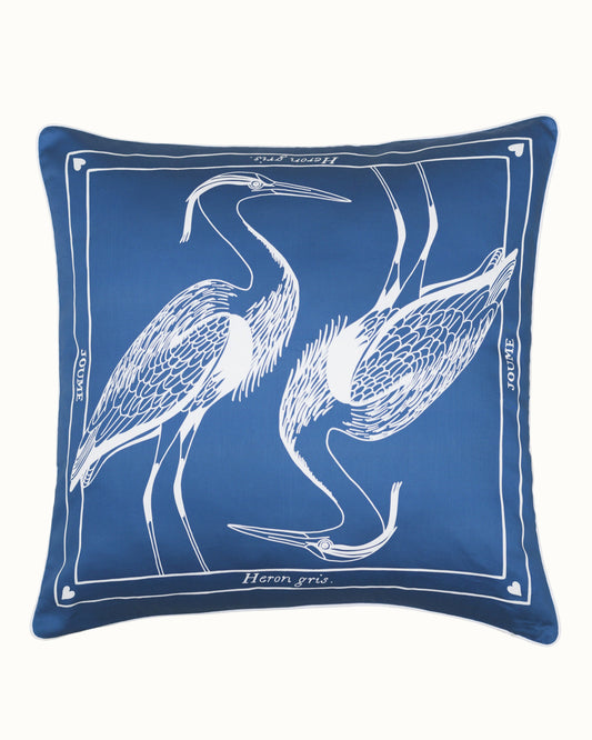 Cushion cover "HÉRON GRIS"