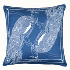 Cushion cover "PAON BLEU"