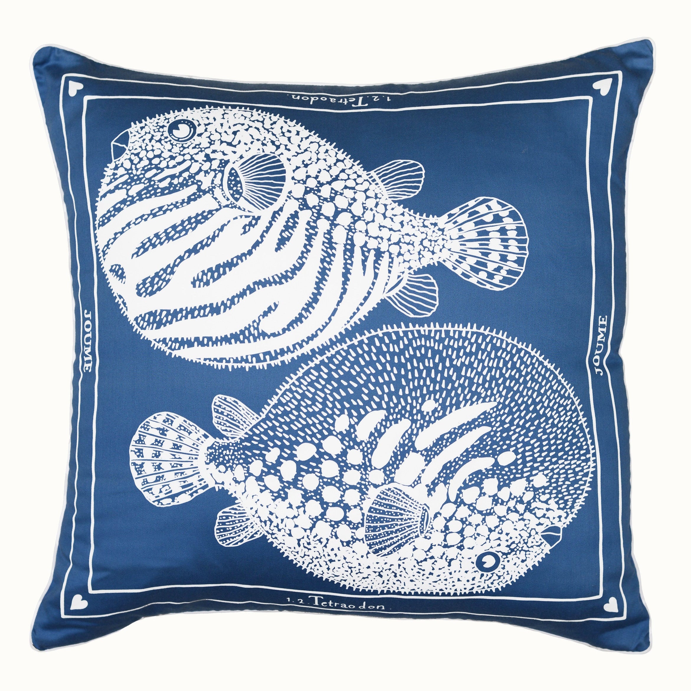 Cushion cover "1.2. TETRAODON"