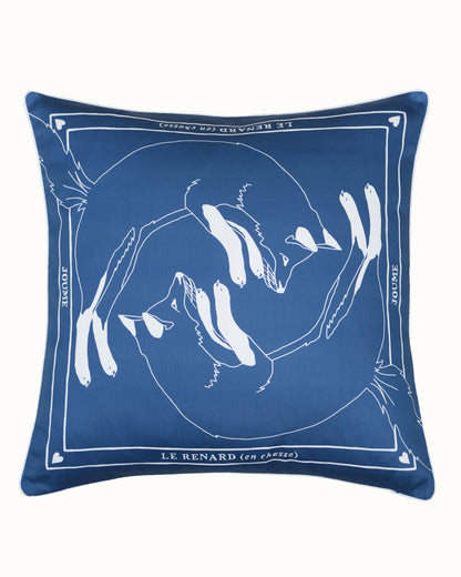 Cushion cover "LE RENARD (en chasse)"