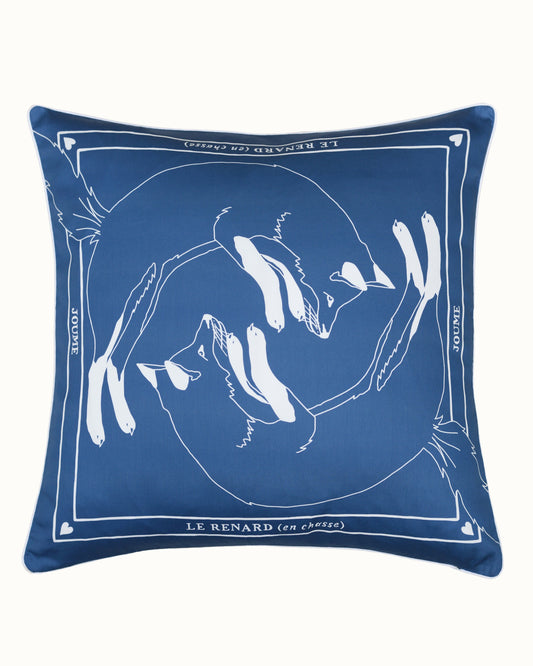 Cushion cover "LE RENARD (en chasse)"