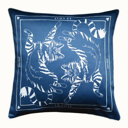 Housse de coussin "LE CHAT"